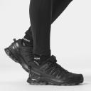 Salomon XA Pro 3D V9 GORE-TEX Shoes Black Beige Blue Women - 36
