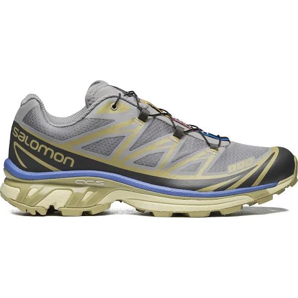 Salomon XT-6 ADV Running Shoe Gull/ Granada Sky/ Gray Green
