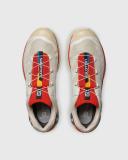 Salomon XT-6 almond Milk/ Bleached Sand/ Aurora Red