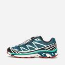 Salomon XT-6 Deep Teal Biking Red