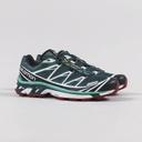Salomon XT-6 Deep Teal Biking Red