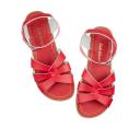 Salt-Water Original Red Leather Strap Sandals