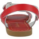 Salt-Water Original Red Leather Strap Sandals