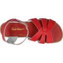 Salt-Water Original Red Leather Strap Sandals