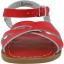 Salt-Water Original Red Leather Strap Sandals
