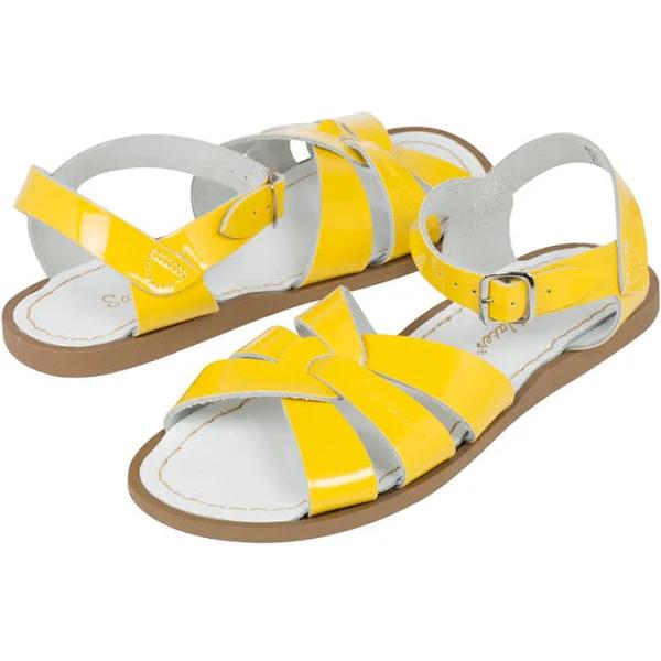 Saltwater Sandals Original Shiny Yellow