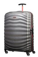 Samsonite Lite-Shock Sport 75cm Suitcase Eclipse Grey/Red