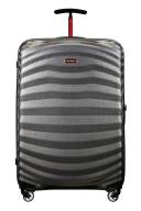 Samsonite Lite-Shock Sport 75cm Suitcase Eclipse Grey/Red