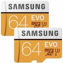 Samsung 64GB Class 10 Micro SDXC Evo Memory Card