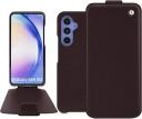 Samsung Galaxy A54 Leather Case - Addiction Marron envoûtant