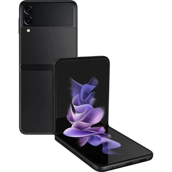Samsung Galaxy Flip3 5g, 128GB, Phantom Black (Renewed)