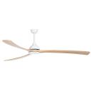 Sanctuary 70" DC Ceiling Fan White & Natural