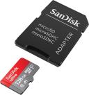 SanDisk 128GB Ultra MicroSDXC 140MBs+Adapt 2Pack