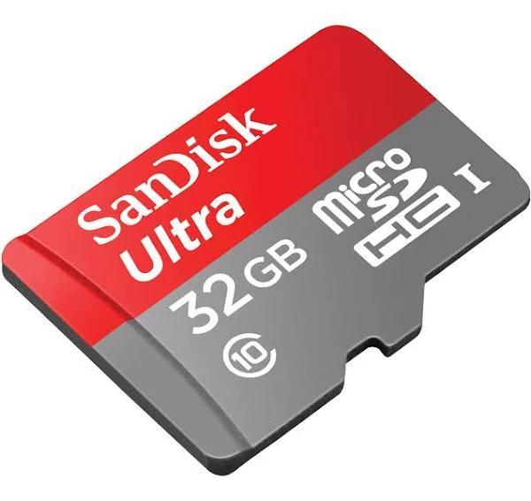 SanDisk microSDHC 32 GB Ultra-80 MB-s-UHS-I