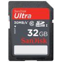 SanDisk Sdsdu-032G 32GB Ultra SDHC UHS-I Card 80MB/s Class 10