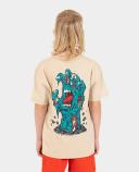 Santa Cruz Walking Hand Tee - Clay Glow in The Dark 12