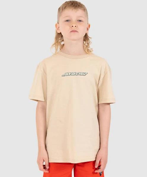 Santa Cruz Walking Hand Tee - Clay Glow in The Dark 12