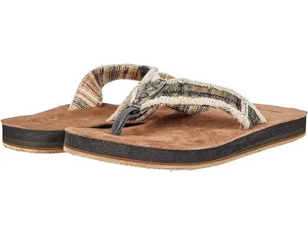 Sanuk FRAID Not Soft Top Thongs Mens in Woodland Camo
