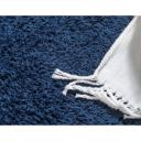 Sapphire Blue Solid Shag Rug 10 ft Runner
