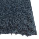 Sapphire Blue Solid Shag Rug 10 ft Runner