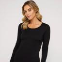 Sash & Rose Heat Generated Long Sleeve Thermal Top
