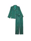 Satin Long Pajama Set , Multicolored, Xsreg - Women's Pajamas Sets - Victoria's Secret