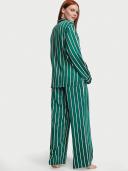Satin Long Pajama Set , Multicolored, Xsreg - Women's Pajamas Sets - Victoria's Secret
