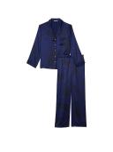 Satin Long Pajama Set , Print, Smallreg - Women's Pajamas Sets - Victoria's Secret