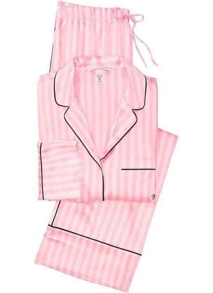Satin Long PJ Set
