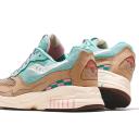 Saucony 3D Grid Hurricane Earth Citizen Shoes - Size 12 - Aquamarine/gray