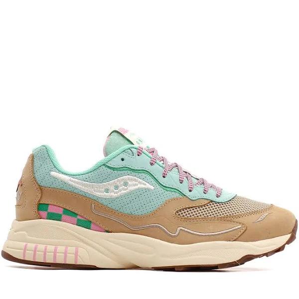Saucony 3D Grid Hurricane Earth Citizen Shoes - Size 12 - Aquamarine/gray