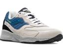 Saucony 3D Grid Hurricane Shoes - Size 13 - Cream/Blue