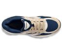 Saucony Beige & Navy ProGrid Omni 9 Sneakers