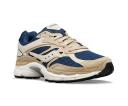 Saucony Beige & Navy ProGrid Omni 9 Sneakers