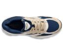 Saucony Beige & Navy ProGrid Omni 9 Sneakers