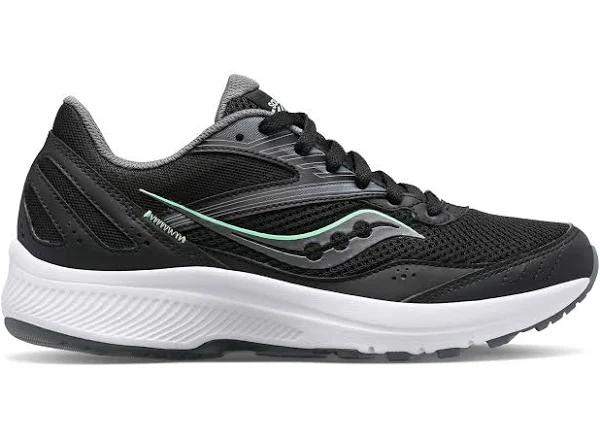 Saucony Cohesion 15 Wide Shoe - Black/Meadow - Womens - Ladies