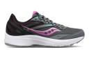 Saucony Cohesion 15 Wide Shoe - Shadows/Razzle - Womens - Ladies - US 8.5