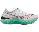 Saucony Endorphin Pro 3 Womens, 7.5 / Fog/ViziPink