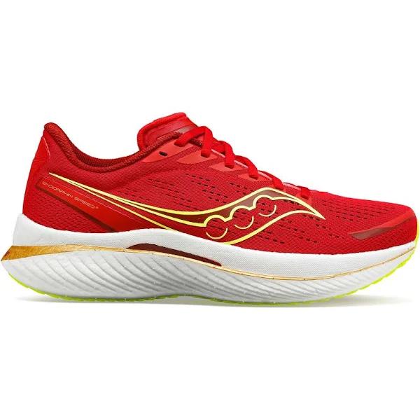 Saucony Endorphin Speed 3 - Mens Running Shoes - Red Poppy