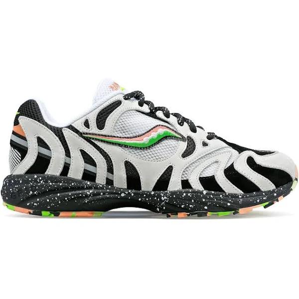 Saucony Grid Azura 2000 Otherworld Shoes - Size 9 - White/Grey