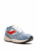 Saucony Grid Azura 2000 Shoes - Size 4 - Blue/Orange