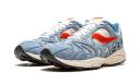 Saucony Grid Azura 2000 Shoes - Size 5.5 - Blue/Orange