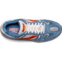Saucony Grid Azura 2000 Shoes - Size 5.5 - Blue/Orange