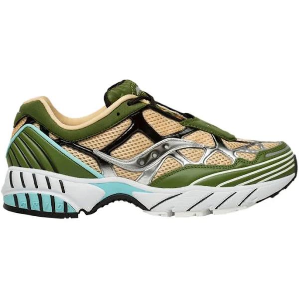 Saucony Grid Web 'Pesto' Sneakers | Green | Men's Size 12