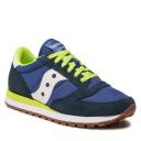 Saucony Jazz Original Navy Blue Lime blue, size 46 EU men color blue