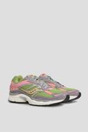 Saucony Men's ProGrid Omni 9 Sneakers in Gray/Green, Size UK 11 | END. Clothing