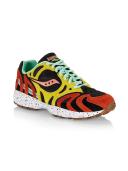 Saucony Men's Trailian Grid Azura 2000 Sneakers Brown Mustard