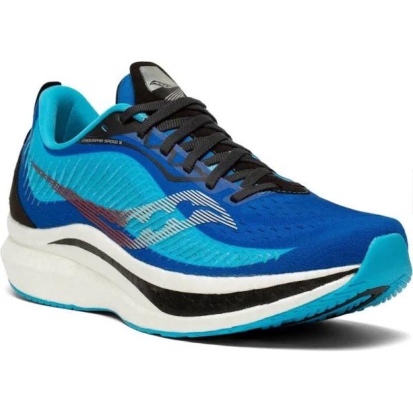 Saucony Mens Endorphin Speed 2 Shoes Royal / Black