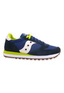 Saucony Originals Jazz Original Shoes Electric Blue Lime Green - 44.5