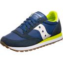 Saucony Originals Jazz Original Shoes Electric Blue Lime Green - 44.5